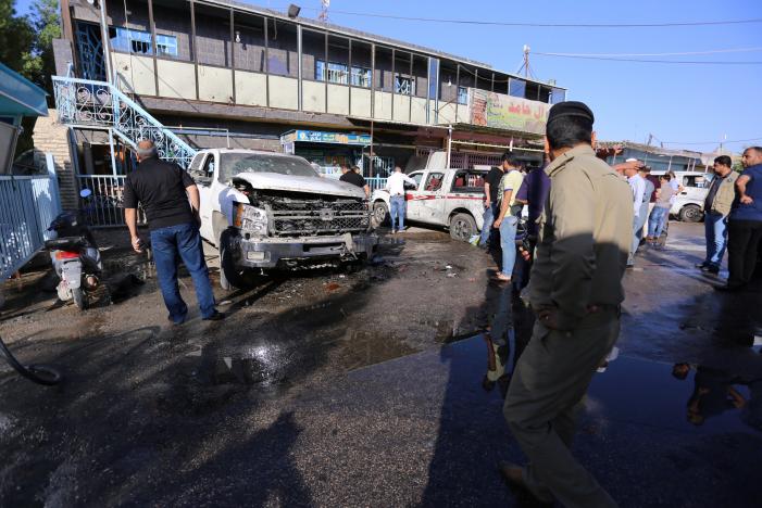  Seven people killed, injured in bomb blast, armed attack in Baghdad