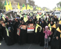 Dozens of demonstrators all over Iraqi cities to mark "Quds International Day"