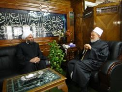  Egyptian Mufti expresses willingness to cooperate with Iraqi scholars