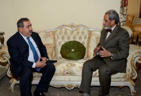 FM, Kuwaiti Ambassador discuss efforts exerted to face terrorist groups