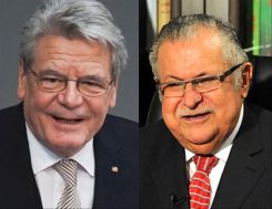  German President replies on Talabani’s congratulatory letter