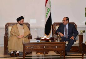 Hakim,  Maliki discuss political developments