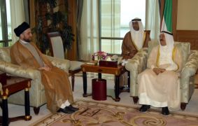  Hakim meets, Kuwaiti Emir, PM