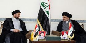 Hakim meets Sadr in Najaf