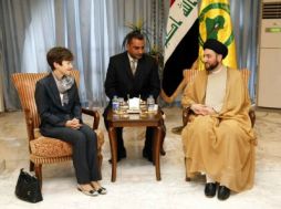  Hakim receives Australian Ambassador in Baghdad