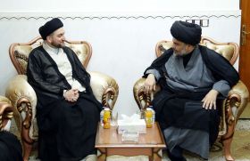 Hakim, Sadr discuss political situation, upcoming parliamentary elections