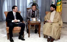 Hakim, US official discuss political mobility in Iraq