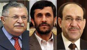  Iranian President sends messages to Talabani, Maliki