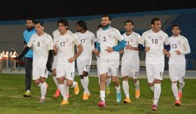 Iraqi football team conducts 1st training session 