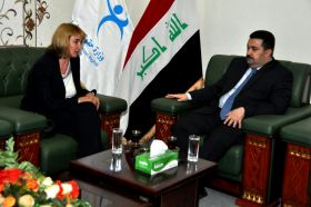 Iraqi HR Ministry, EU Ambassador to Iraq discuss human rights file in Iraq