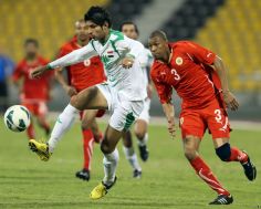 Iraqi Olympic Football team vs. Bahraini counterpart Saturday