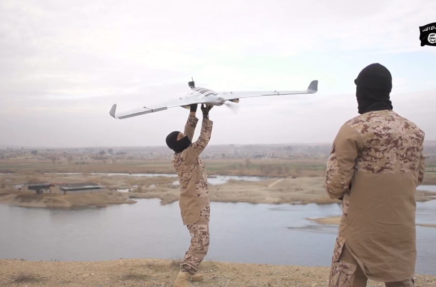  Islamic State drone kills, wounds 13 civilians near Mosul