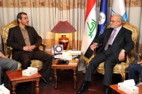  Jaafary meets Iranian ambassador