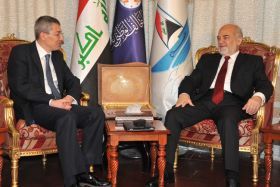 Jaafary, Turkish Ambassador to Iraq discuss bilateral relations