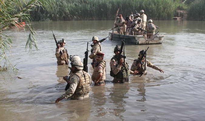  Security forces destroy 4 boats carrying ISIS elements while trying to sneak into al-Baghdadi