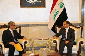 Jobouri, Kuwaiti Ambassador to Iraq discuss mutual relations 