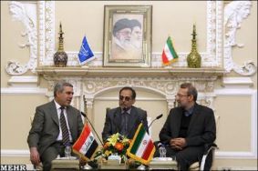  Khuzai, Larijani meet in Tehran