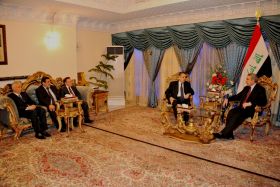 Khuzai meets new Ambassadors of Iraq