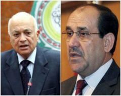  Maliki, Arabi discuss implementing resolutions of Baghdad Arab Summit