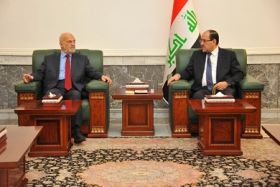 Maliki, Jaafary discuss forming strong national government