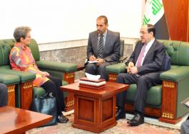 Maliki, new German Ambassador discuss developing bilateral relations