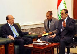 Maliki, US Inspector General discuss Iraq Rebuilding Budget