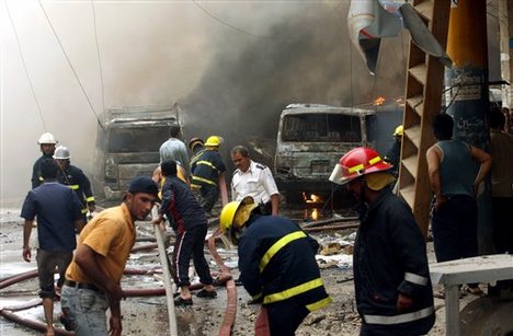  Massive fire breaks out in Sulaimaniya