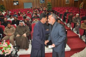 Maysan Governor honors victims of Ali al-Sharqi bombing