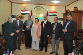  Muthanna PC, International Bank discuss means of mutual cooperation