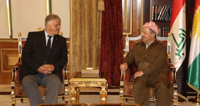  Peshmerga forces cleanse 20 thousand square kilometers, says Barzani