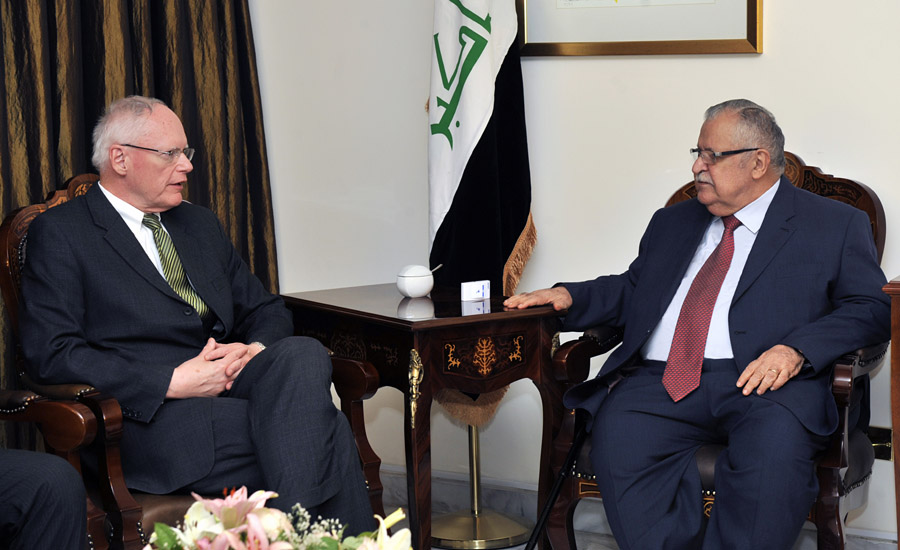 Obama congratulates Talabani for Summit’s success