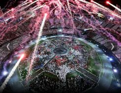 Olympic Games  ceremony starts in London