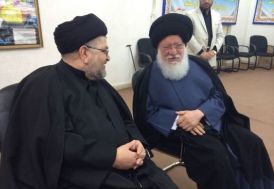 Representative of Supreme Religious Authority meets Hussien al-Sadr in Baghdad