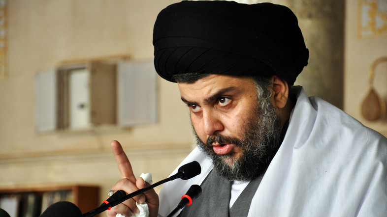  Sadr threatens British and American soldiers in Iraq