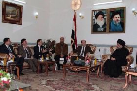 Sadr, French delegation discuss Iraqi situation