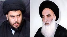 Sadr meets Ayatollah, Sistani, in Najaf