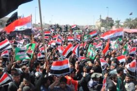  Sadrist demonstration in Basra ends