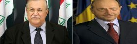 Talabani congratulates his Romanian counterpart of national day of Romania