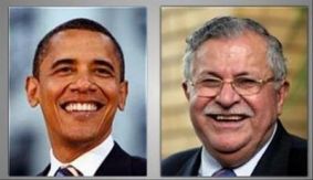 Talabani congratulates Obama on "National Independence Day"