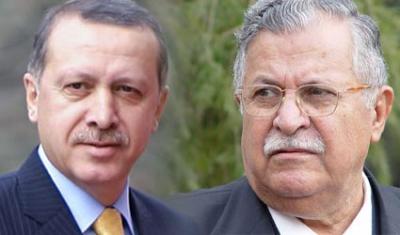  Talabani, Erdogan discuss bilateral relations