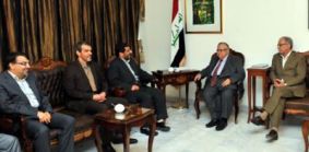  Talabani, Iranian delegation discuss means of media coordination