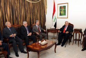 Talabani, Musa review political developments in Iraq