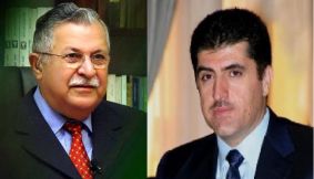  Talabani receives Barzani in Germany