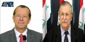 Talabani receives message from Kobler to check on his health