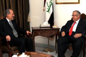 Talabani, Rubaei discuss political situation in Iraq