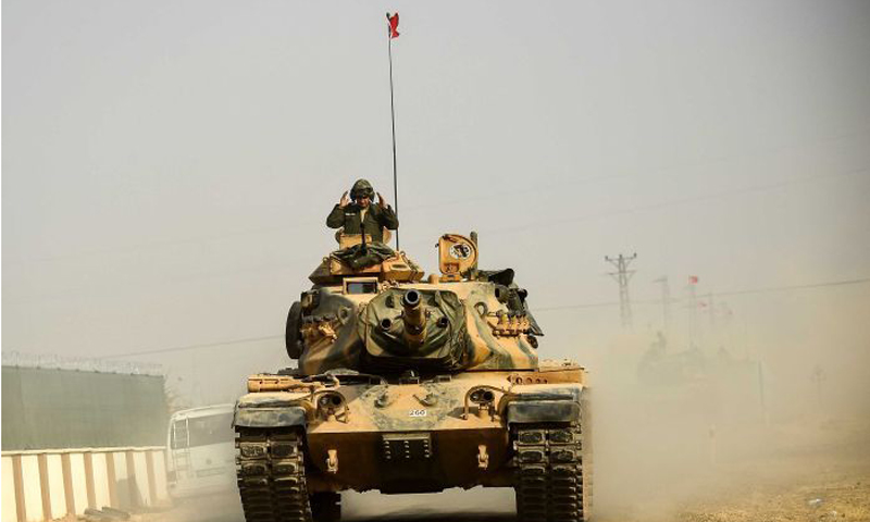  Turkey pushes west in offensive against ISIS in Syria