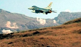 Turkish warplanes bomb Iraqi border areas