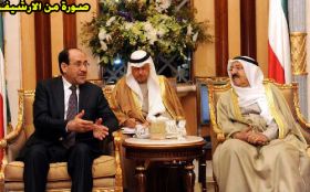 Urgent....Maliki meets Amir of Kuwait in Cairo