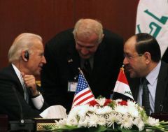 Urgent ... Maliki meets Biden