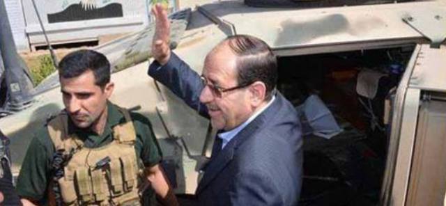  Maliki arrives to al-Alam, Tikrit